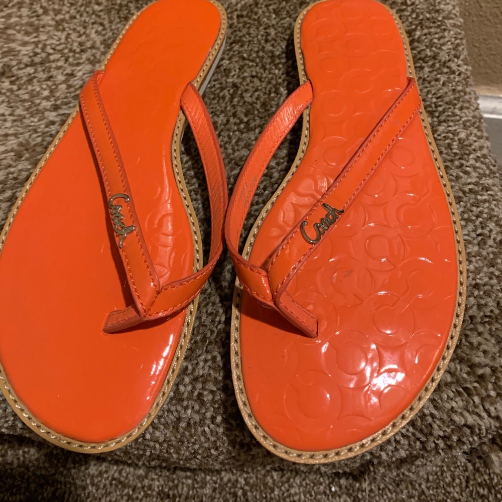 Coach summer flip flop